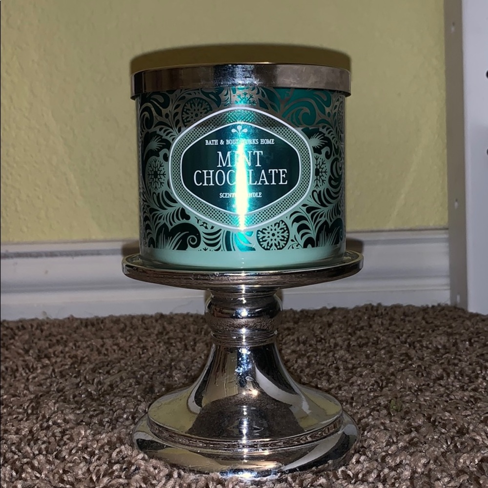 BBW 3 WICK CANDLE: Mint Chocolate